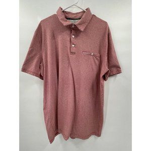 Shaquille O'Neal RED Polo Shirt 95% Cotton  size XL T